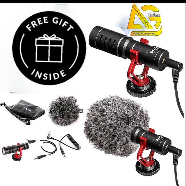 BOYA Directional Mic BY-MM1 MM1 On-Camera Video Microphone
