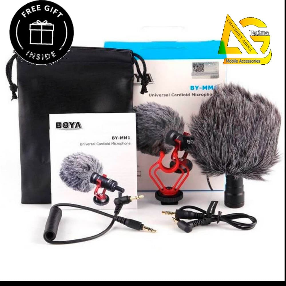 BOYA Directional Mic BY-MM1 MM1 On-Camera Video Microphone